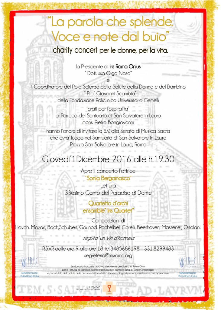 Charity Winter Concert 2016